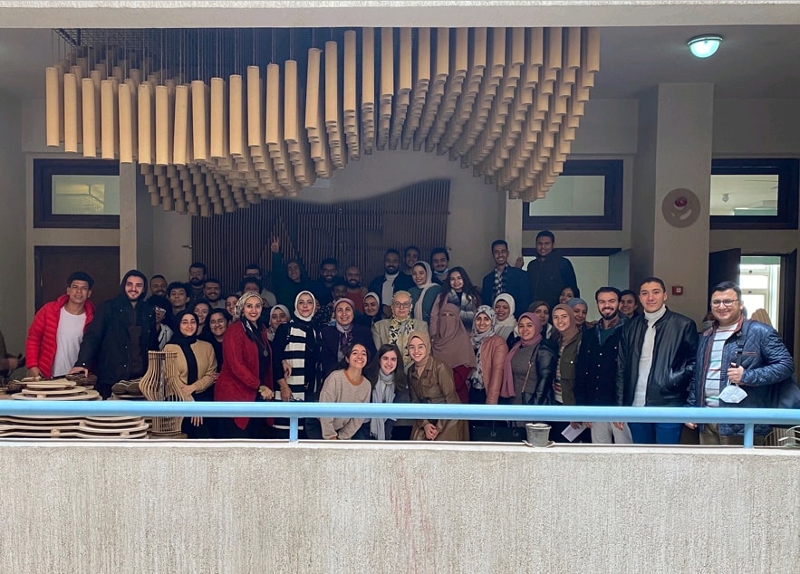 تجمع طلابي واكاديمي وجبه غذا العائله